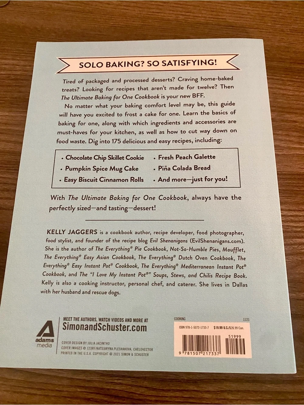 Baking For One & Cooking for One cookbook bundle